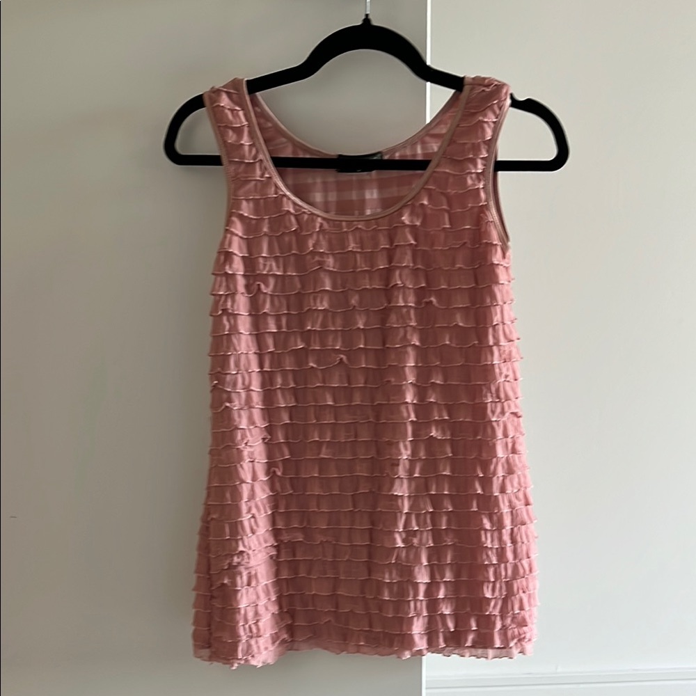 J.T.B. Pink Striped Sleeveless Top